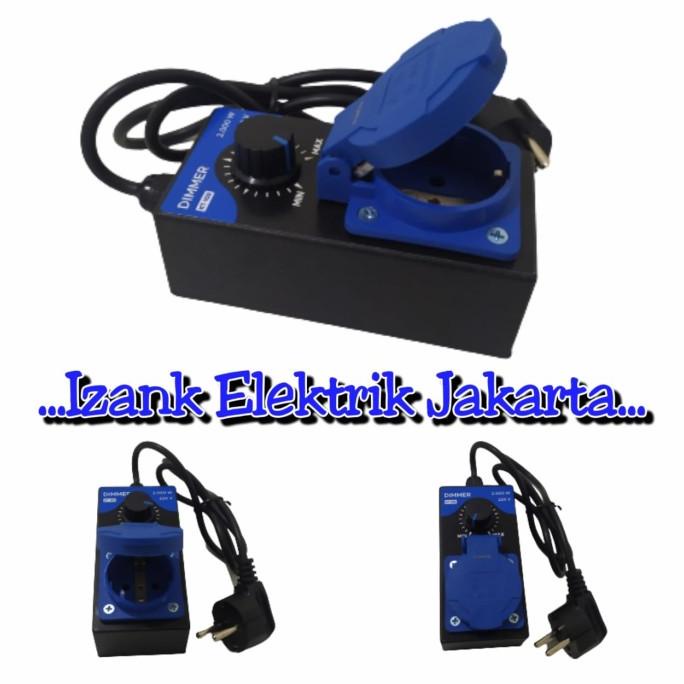 Dimmer ac 2000wat Dimmer Gerinda dimmer pengatur kecepatan bor dinamo