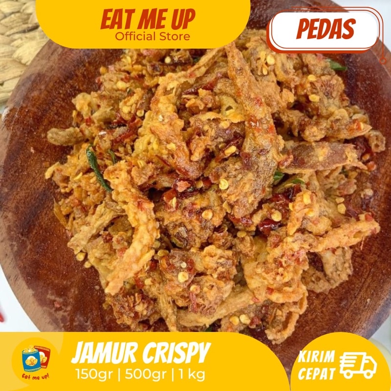 Jamur crispy pedas