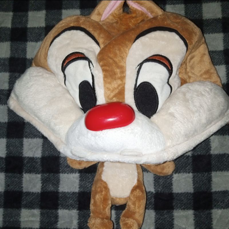 boneka topi Disney chipmunk Tokyo disney resort