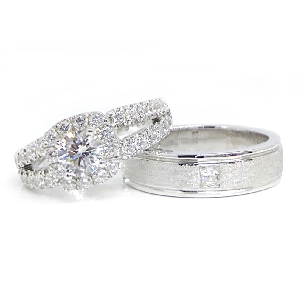Cincin Kawin Couple Perak Asli Ukir Nama A36