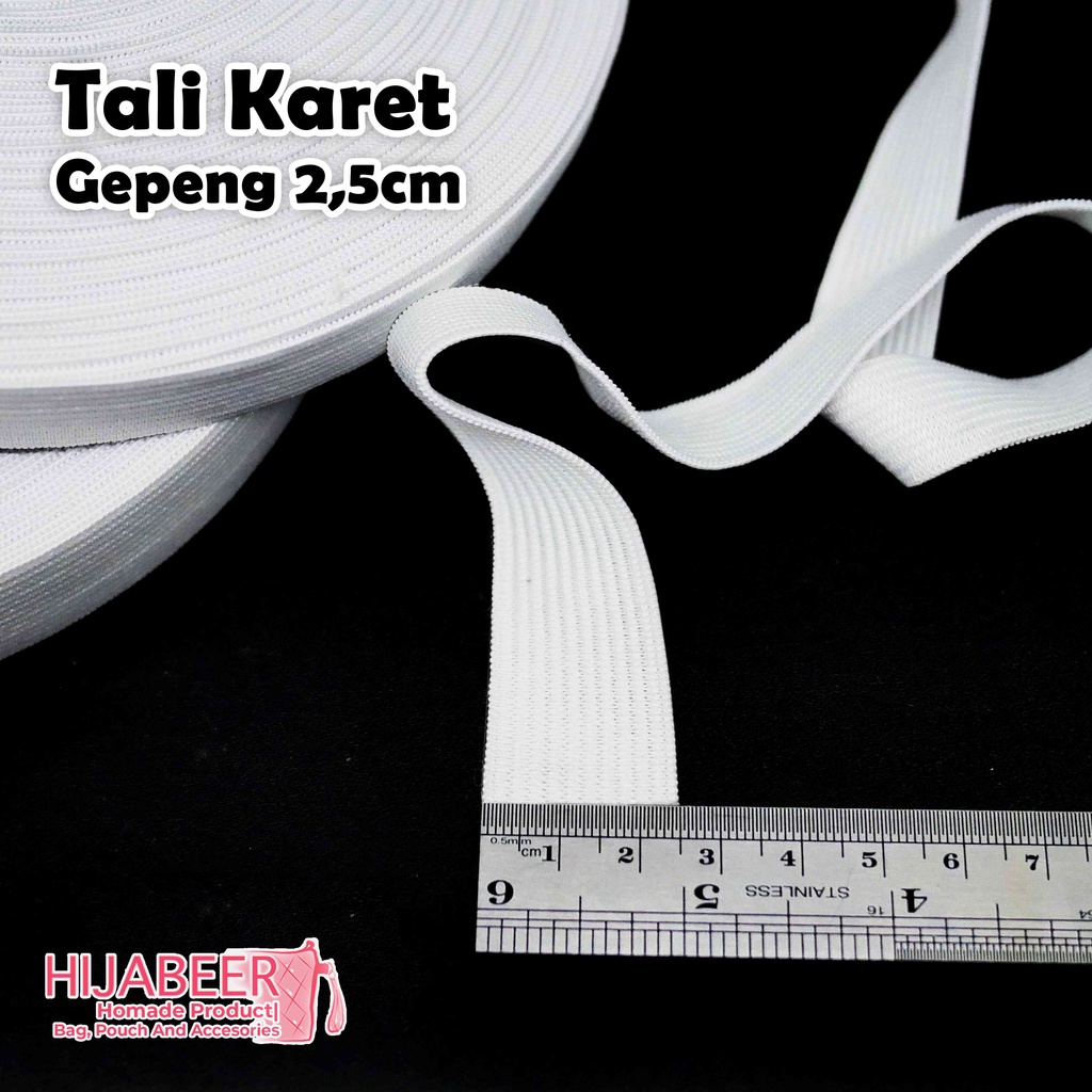 Tali Karet Gepeng/elastis permeter