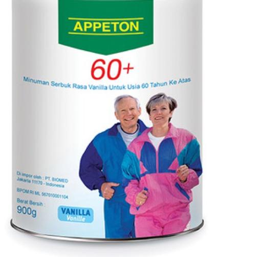 

COD✔️APPETON 60+ / Susu Lansia - (Orang Tua) (Vanilla) 900 Gram|SQ9