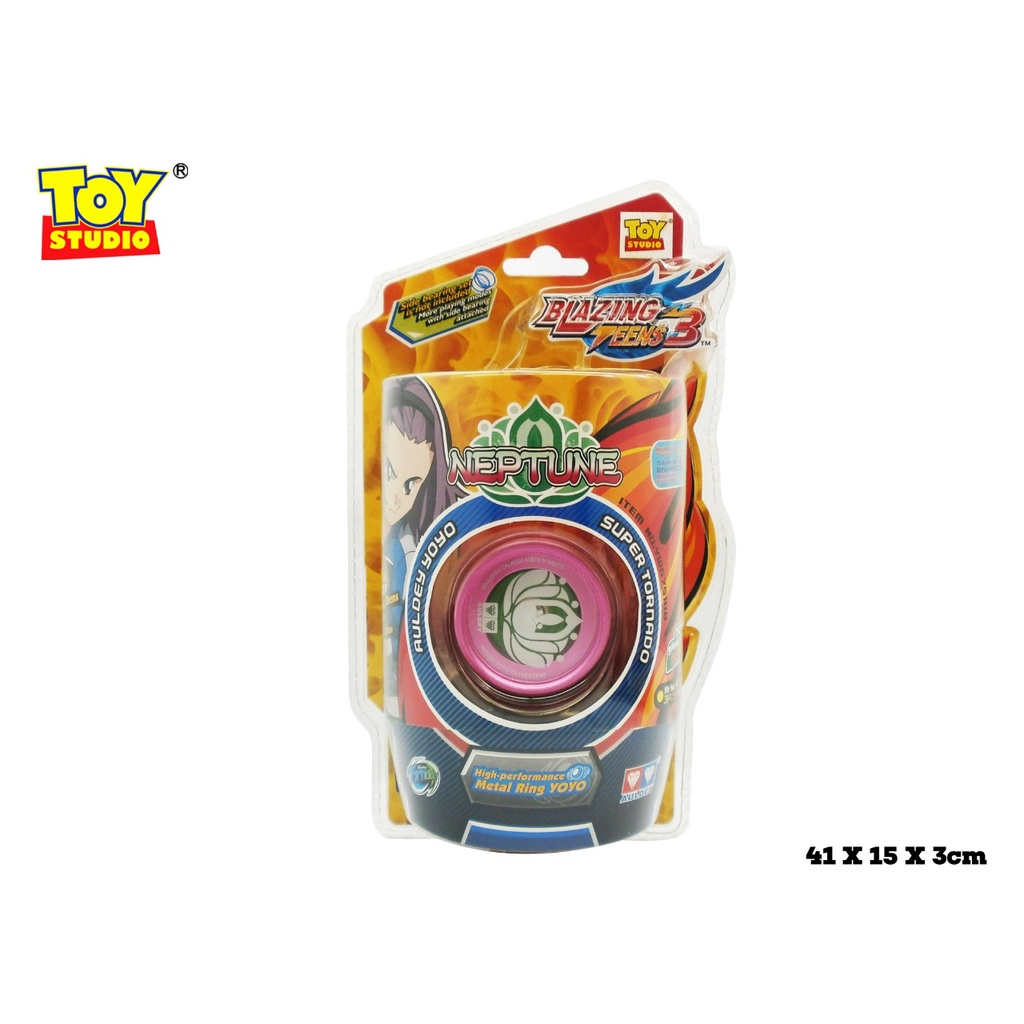 Mainan Anak Yoyo Metal Free Sarung Tangan Blazing Teens 3