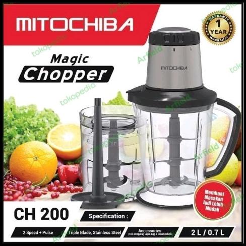 Promo Mitochiba Food Chopper Blender Ch 200