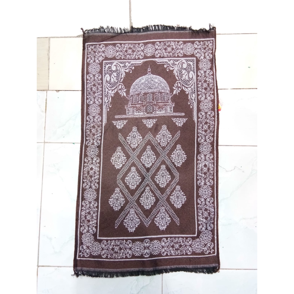 Sajadah Alaydrus Ukuran 3/4 Original Sajadah Alydrus 3/4 Sajadah Mini Oleh-oleh Haji dan Umroh Sajadah Albahar Sajadah Al bahar Sajadah Kepala