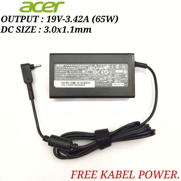 Adaptor Charger Acer Swift 3 SF314-51-52W2 SF314-51-57Z3 Swift 5 SF514