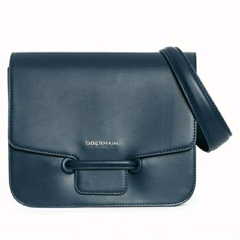 Obermain tas wanita sling Lindy  (M) Navy Original