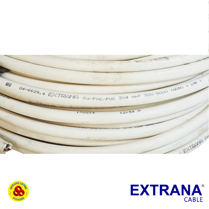 Extrana Kabel Nym 3X4Mm Meter 3 X 4Mm Isi 3 Nym 3 X 4 Meteran