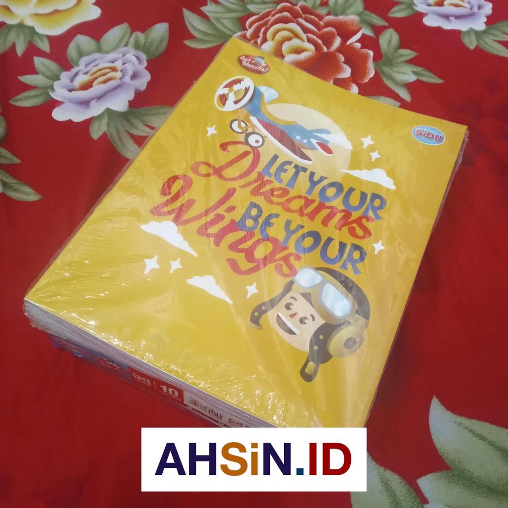 

Buku Tulis Sinar Dunia / SIDU / 58 lembar (10 Buku)