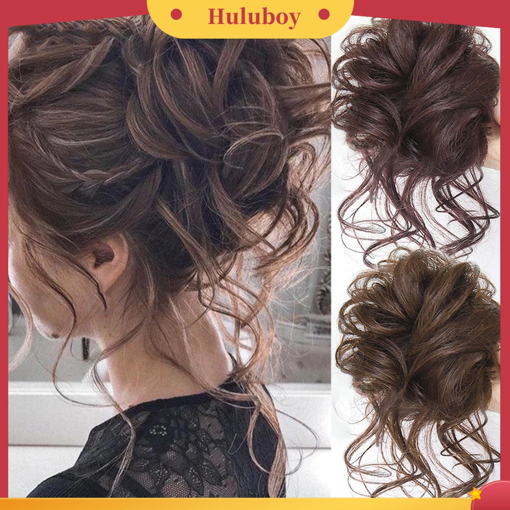 Wig Rambut Elastis Anti slip Breathable Tahan Panas Untuk Pesta