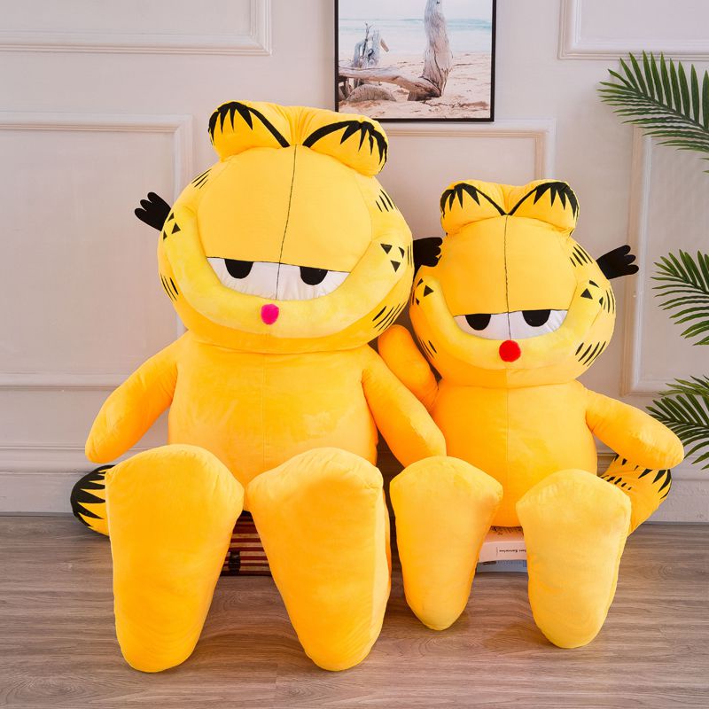 Garfield Cat Besar Mewah Lembut Mainan Bantal Boneka Raksasa Boneka Binatang Hadiah Bayi Anak