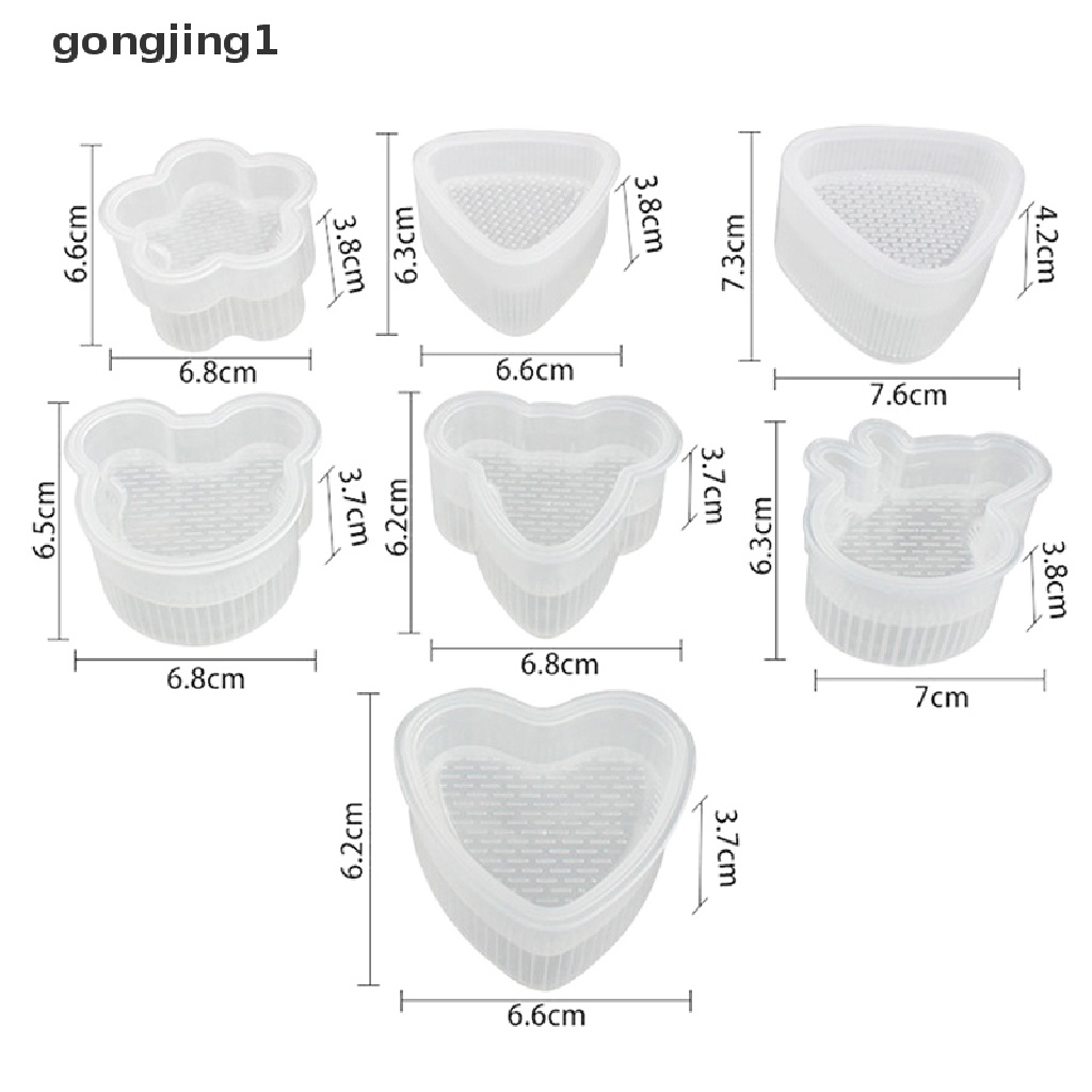 Ggg 1Pce/Set Sushi Rice Ball Cetakan Bentuk Hewan Lucu Love Jepang Kotak Dapur ID