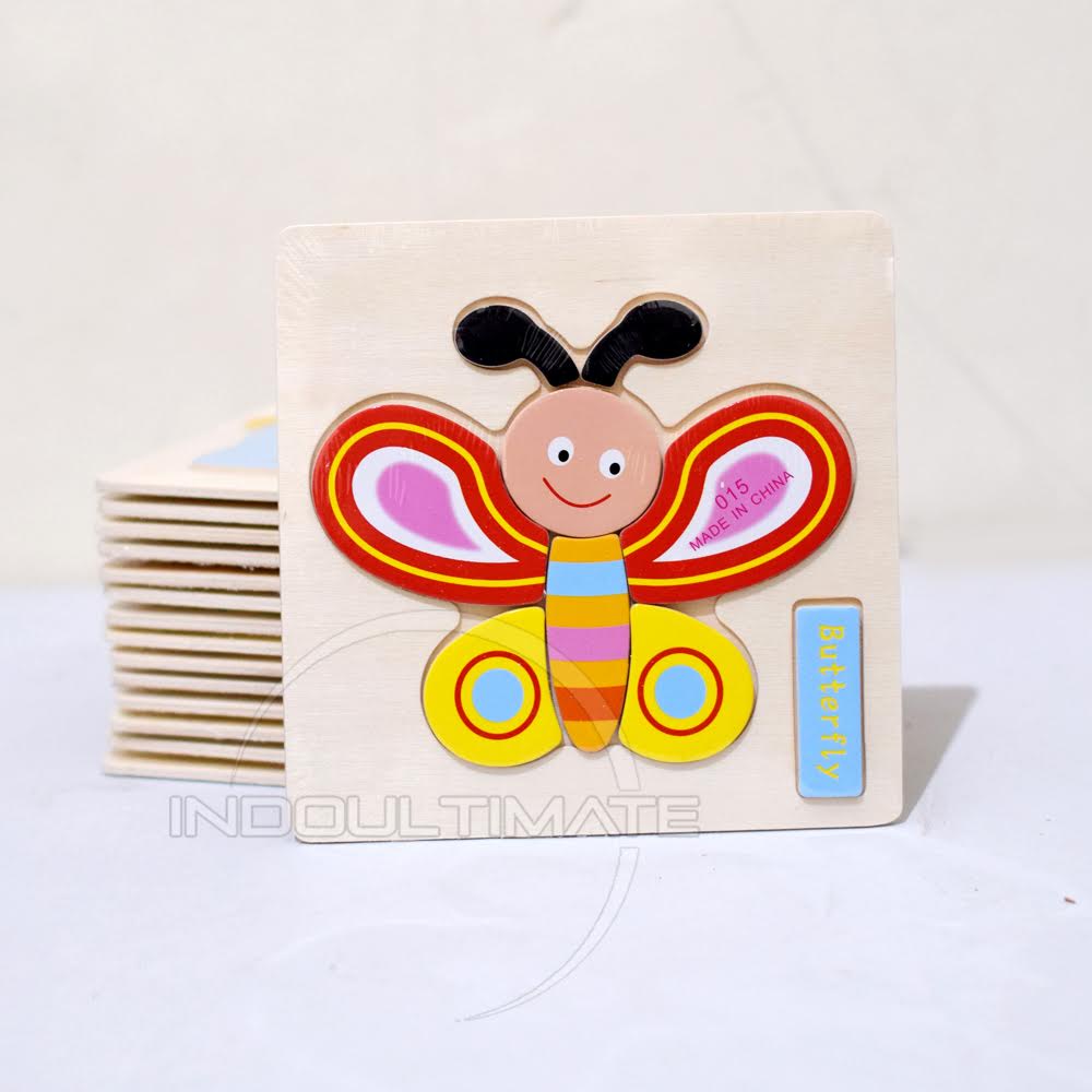 Puzzle Kayu Mainan Edukasi Anak Mainan Edukatif Anak Mainan Puzzle Kayu Gambar Hewan Puzzle Gambar Hewan Animal Puzzle Toys Mainan Anak TO-A12