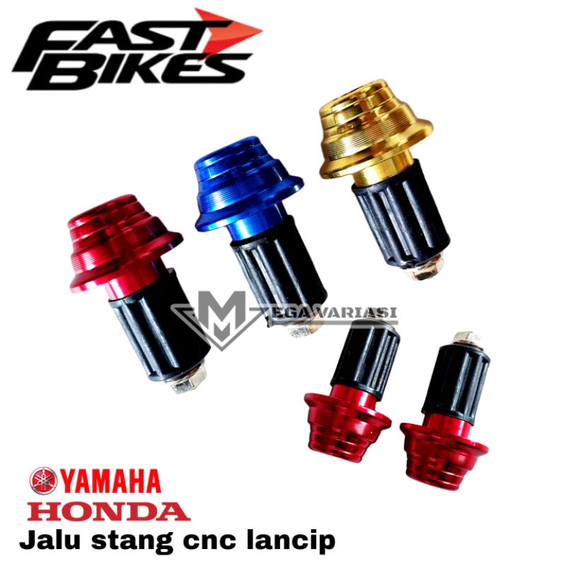 JALU STANG BANDUL STANG ALUMINIUM FULL CNC UNIVERSAL BEAT SCOOPY NMAX PCX AEROX DLL