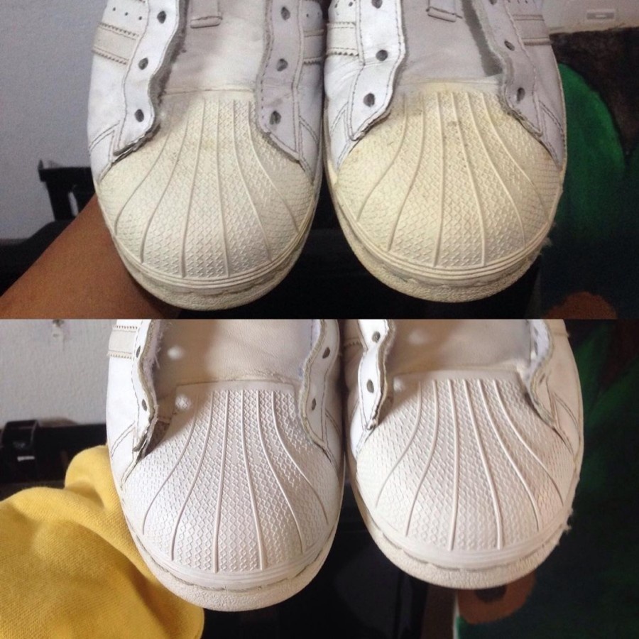 Unyellowing gell paket penghilang noda kuning pada karet mid sole dan outsole sepatu