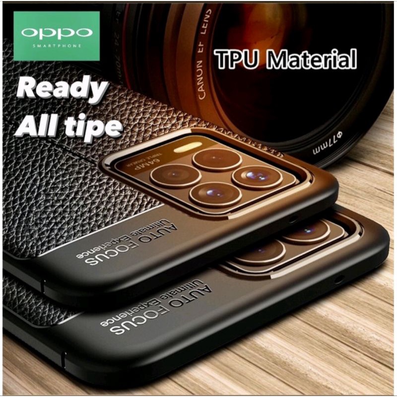 AUTO FOCUS SOFTCASE BLACK FOR OPPO A5S