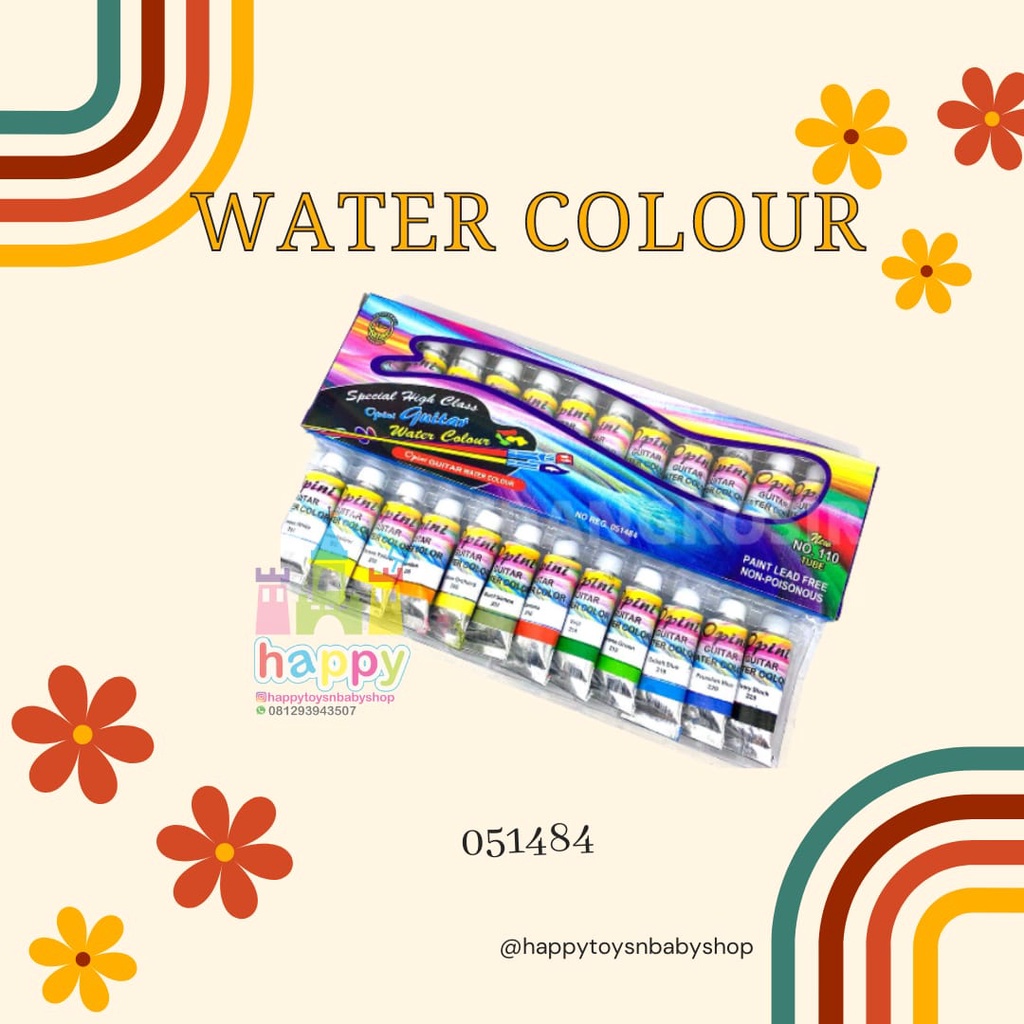 

MAINAN CAT AIR WATER COLOUR 12 WARNA
