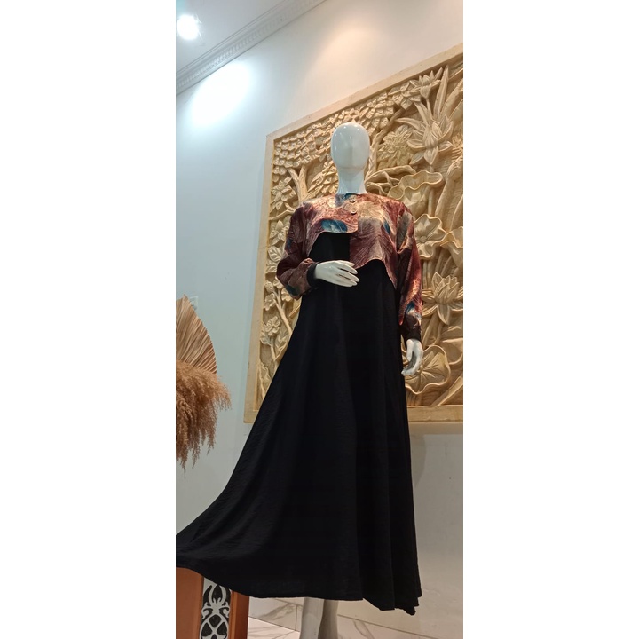 Gamis Kinaro Abaya Mix Armany Jaguar