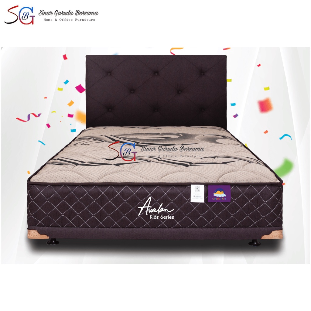 KANGAROO SINGLE BED 2 UKURAN PILIHAN / KASUR SPRING BED SINGLE BED AVALON