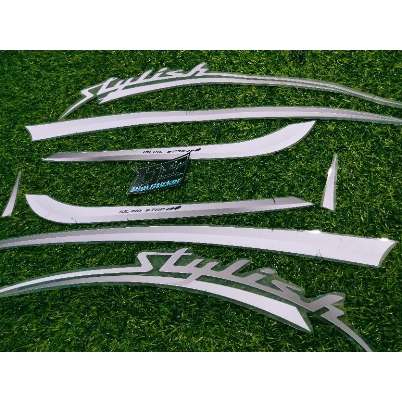 STRIPING TRANSPARAN SCOOPY DONAT OLD 2017-2018-2019 COSTUM STAYLIS