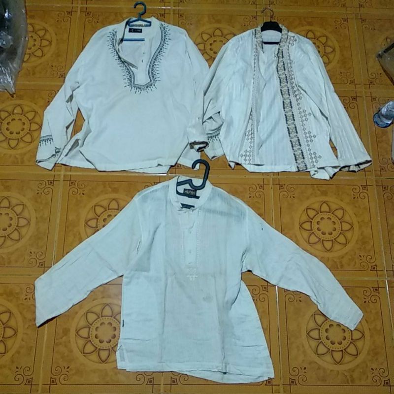5 Baju muslim macan putih borongan