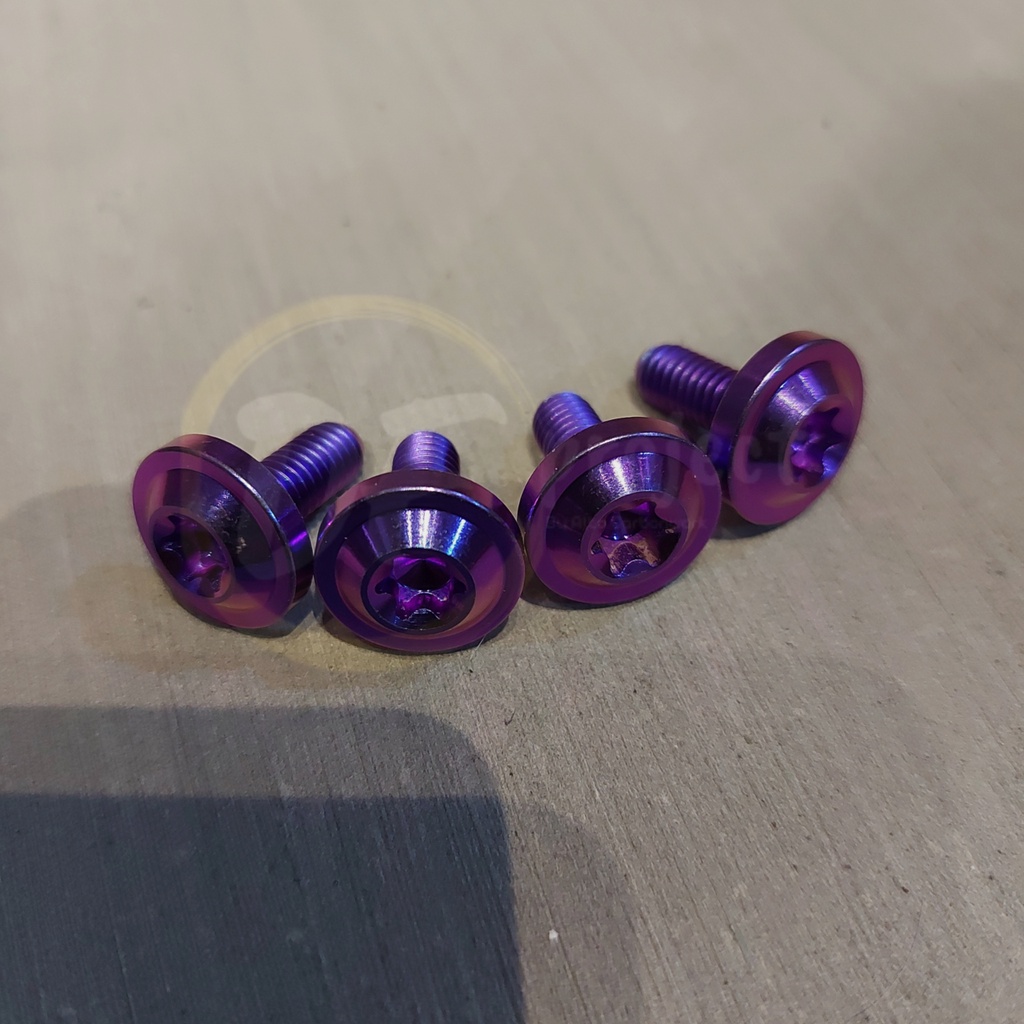 baut titanium m6x15, 20