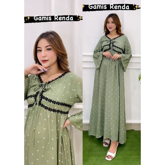 gamis Renda by ratu/Daster nagita by Ratu