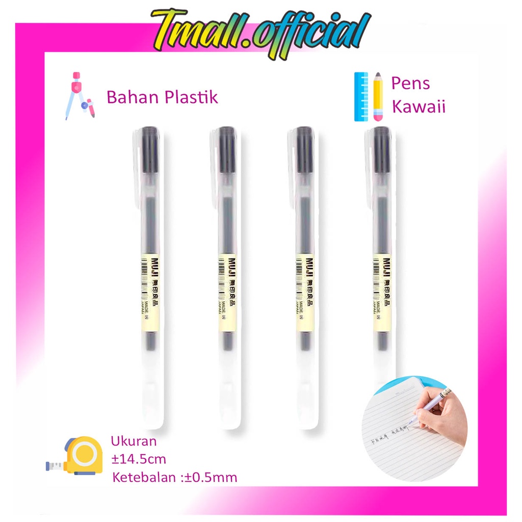 

❄ TMALL ❄ colors Gel Pen Black Ink Color Pens 0.5mm Pens Kawaii Office School Supplies S015