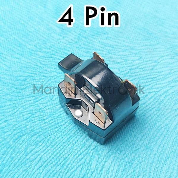Relay PTC Kulkas 4 pin Relay PTC Kulkas Rilay Kulkas 4 Pin