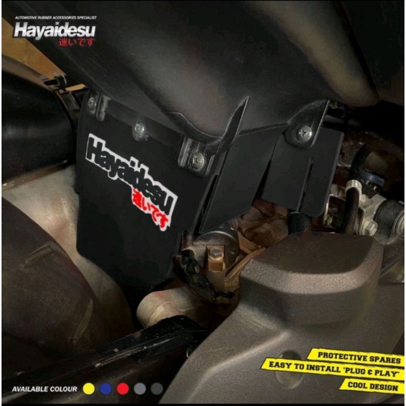 Karet lumpur Aerox old new Mud Flap Aerox Karet Inport Bahan tebal Hayaidesu Original
