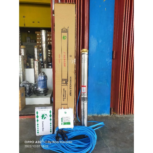 pompa Sibel 0.5hp+kabel 40m/pompa Sibel 0.5hp 3"