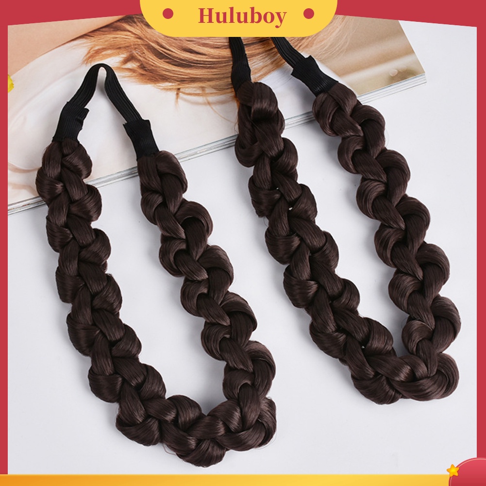 Bandana Rambut Model Kepang Elastis Untuk Wanita