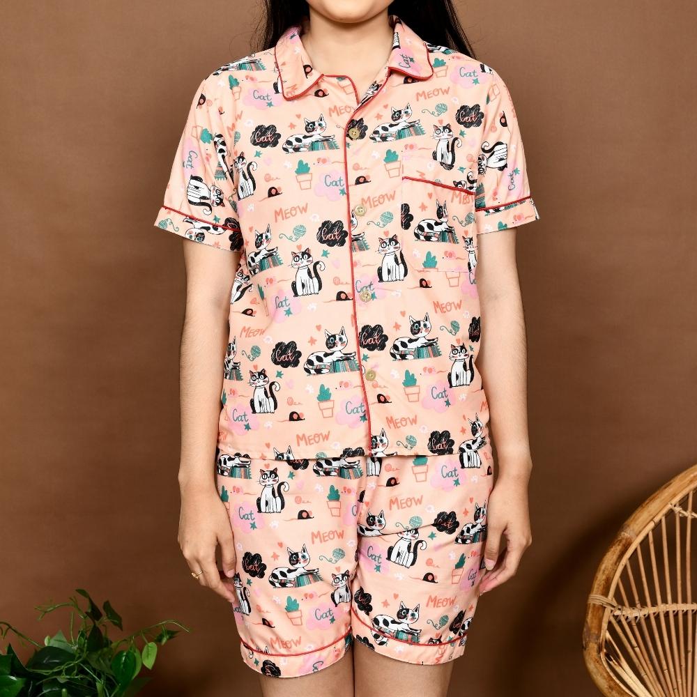 Cleopatra Piyama Wanita HP ( Size L / XXL ) Bahan Microtex / Piyama Dewasa / Piyama Karakter / Piyama Motif Cewek - Part 1