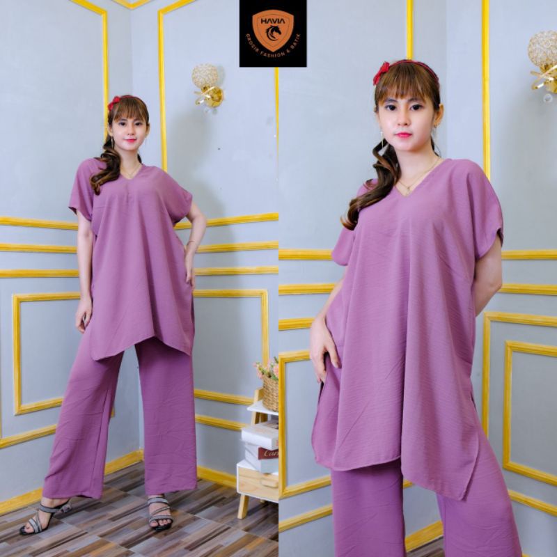 ONE SET NINA LONG SQUARE// SETELAN NAGITA