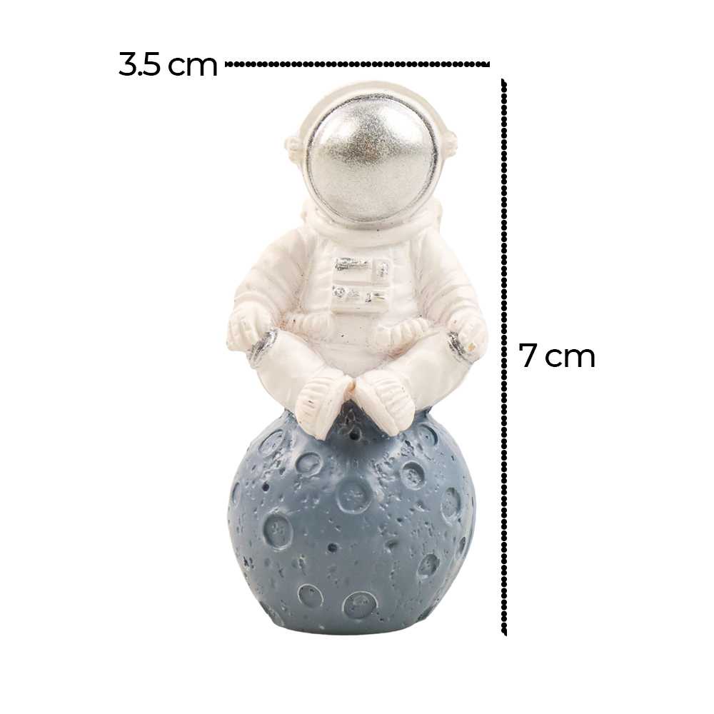 Homecreativez - Pajangan Dekorasi Kamar Anak Figure Astronot Spaceman Resin