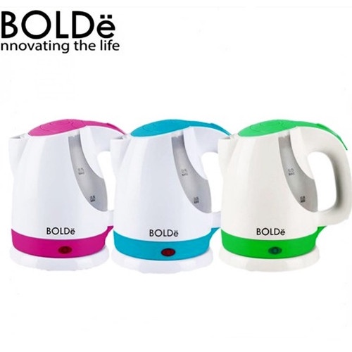 BOLDe SUPER KETTLE  ELITTE SERIES TEKO PEMANAS AIR LISTRIK WARNA WARNI