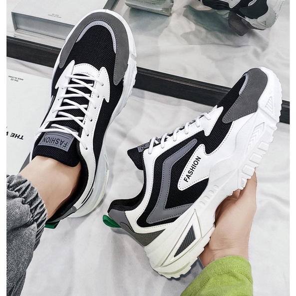 TBIG [COD] Sepatu Sneakers Pria SYERTIAN Sepatu Import Murah Pria Sekolah Kuliah Kerja