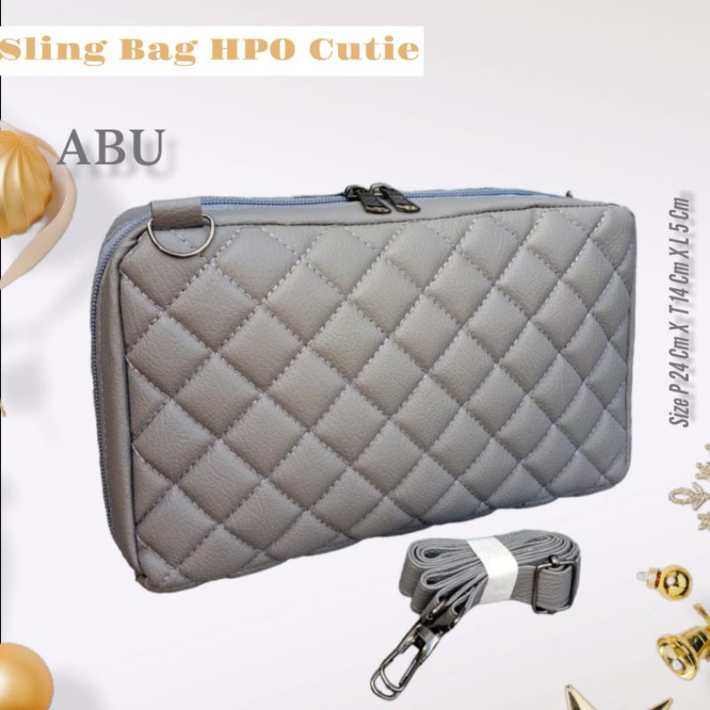 SLING BAG HPO CUTIE BANYAK RUANG