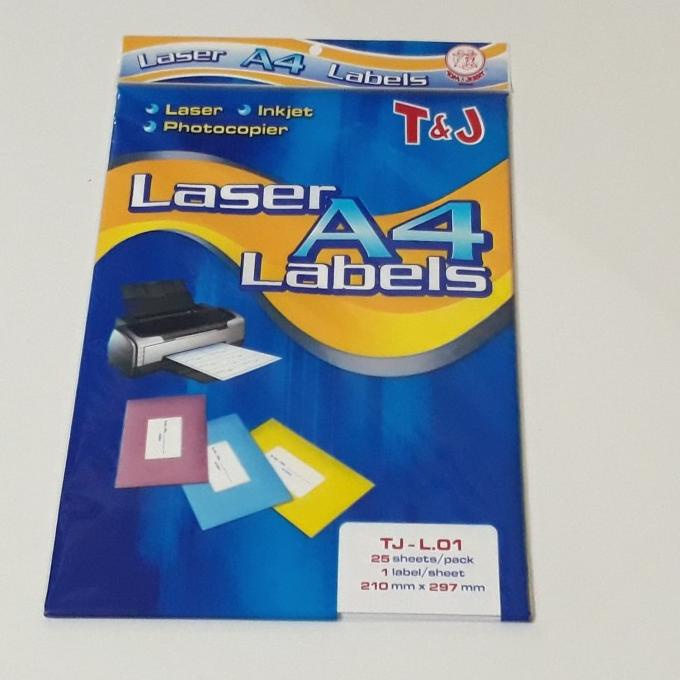 

Label Tom & Jerry ukuran A4 TJ -L.01 / Laser A4 Tom & Jerry
