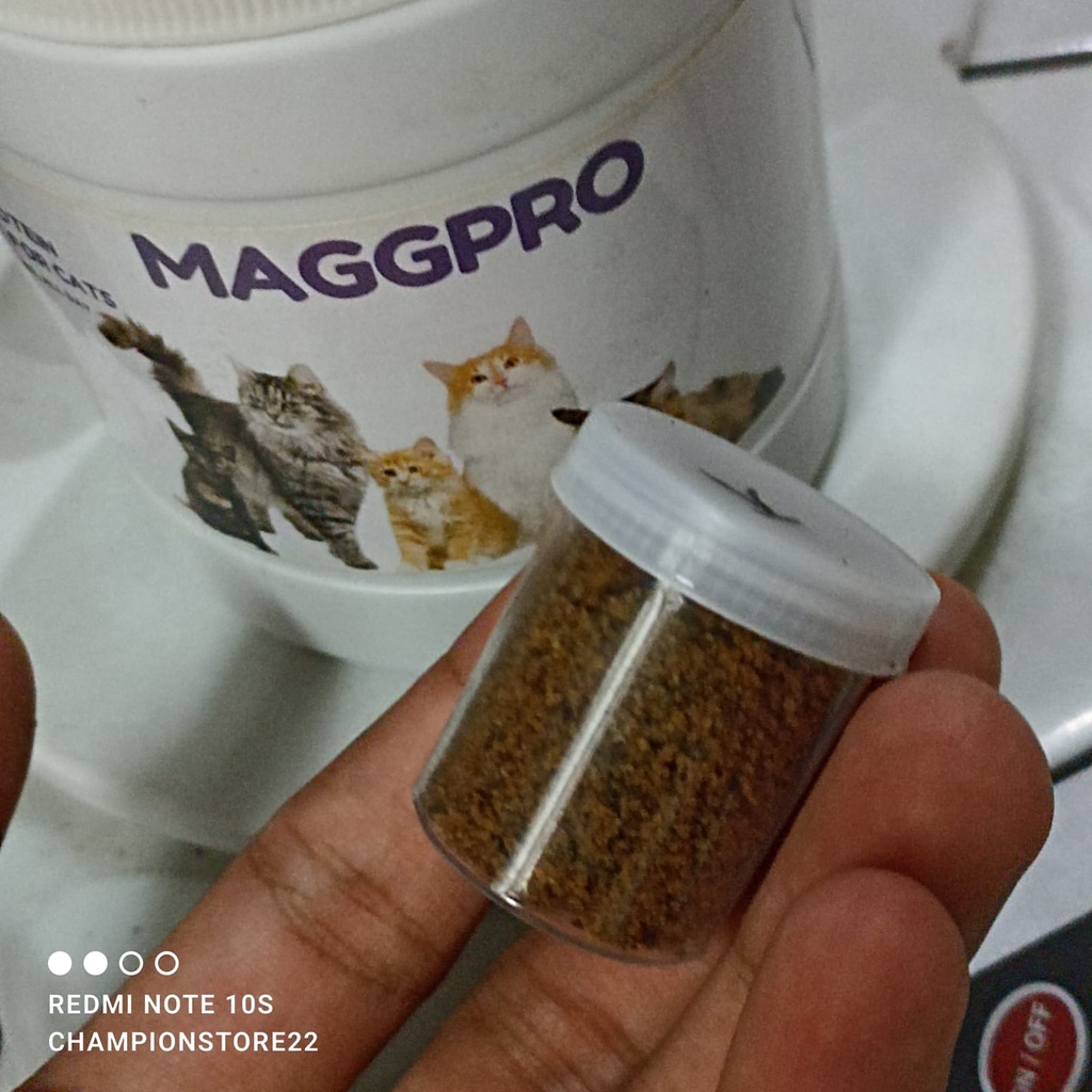 CUP KECIL TESTER MAGGPRO KUCING ANJING | Suplemen Protein Dan Vitamin Cat Dog Anabul | Nutrisi Tinggi