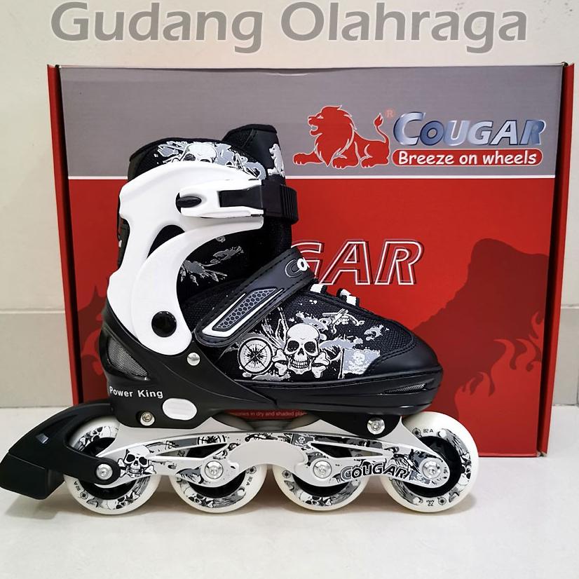 Sepatu Roda COUGAR Power King Inline Skate Original