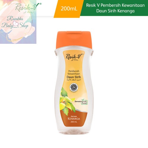 Resik V Pembersih Kewanitaan Daun Sirih Kenanga 200ml