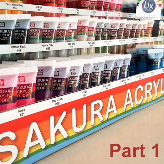 

☎ Sakura Acrylic Color 20ml Tube / Cat Akrilik Sakura 20ml (Part 01/03) ♬