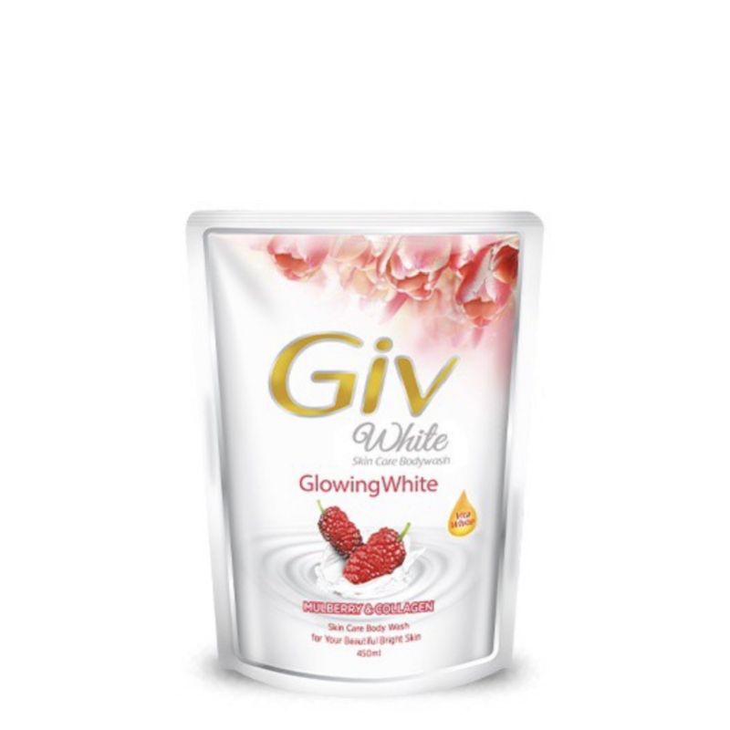 GIV Body Wash Glowing White Mulbery &amp; Collagen 825 / 450mL