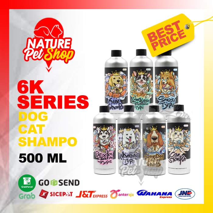 6K SERIES Shampo Dog Shampo Cat 6K Series 500ML