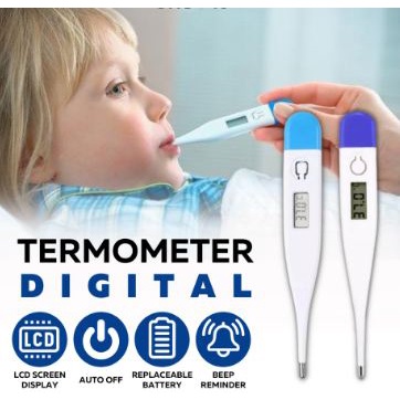 Termometer Digital Alat Pengukur Suhu Badan Baby / Thermometer Ukur Suhu Tubuh mulut ketiak anus Bayi [MF]