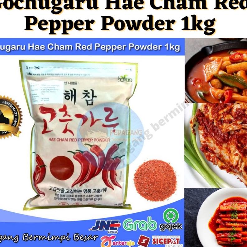 

[PRODUK ZCMVM] Hae Cham Red Pepper Powder 1Kg / Gochugaru | Gochukaru / Cabai Korea MWW