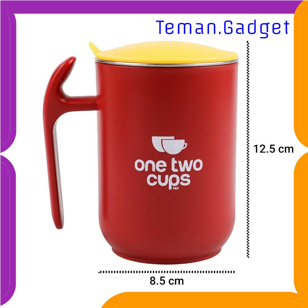 TG - DPR One Two Cups Gelas Kopi Stainless Steel Insulation Sealed Cup - FG9