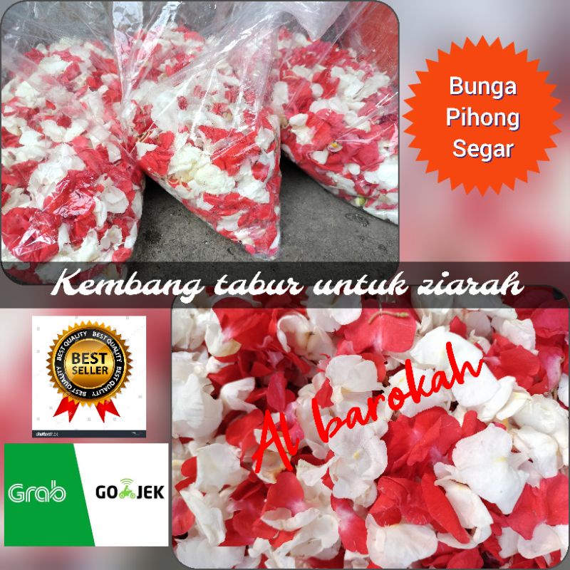 bunga tabur makam ziarah nyekar kuburan kembang 1 kantong besar