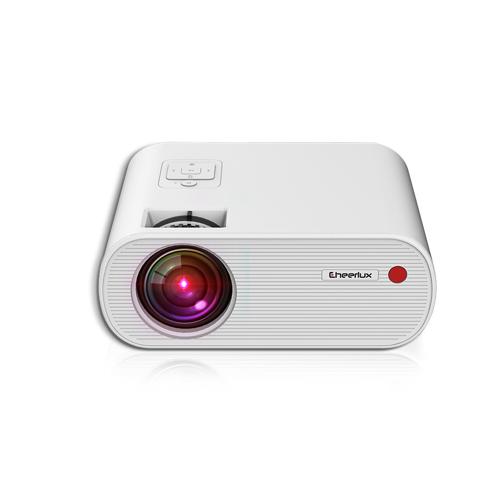 AKN88 - CHEERLUX C10 - Projector 720P 2600 Lumens - Support 1080P and TV Tuner